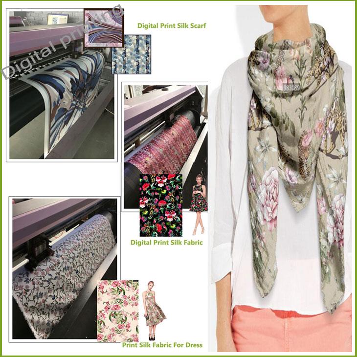 Digital Printing Silk Scarf