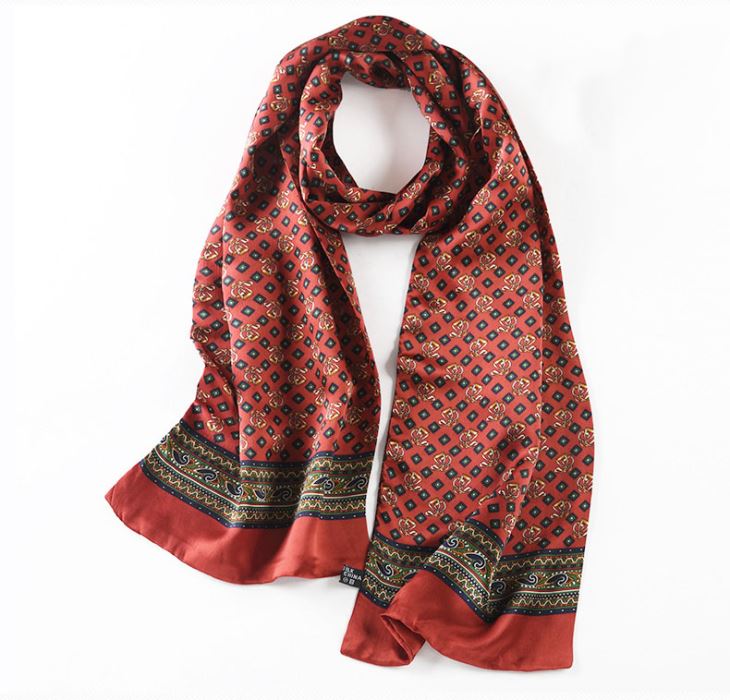 wholesale Men Silk Scarf factory